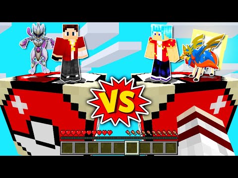 CUBÃO DE LUCKY BLOCK DE POKÉMON NO MINECRAFT