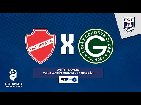 Vila Nova x Goiás - Copa Goiás Sub-20 - Final