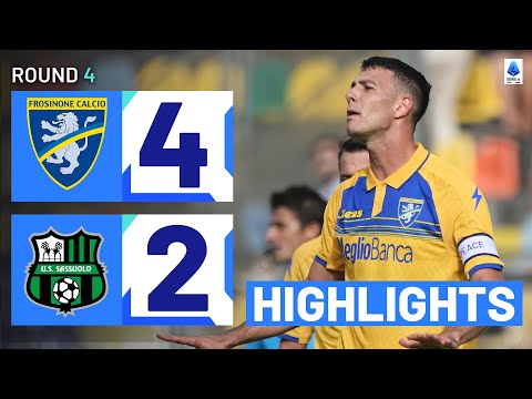 Frosinone-Sassuolo 4-2 | Sassuolo stunned by unreal comeback: Goals & Highlights | Serie A 2023/24