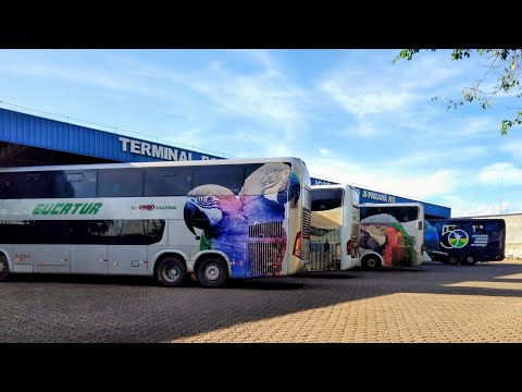 Terminal rodoviário de Ji Paraná RO. Predominância total da Eucatur 
