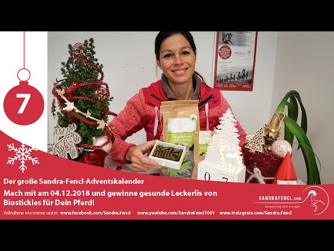 Tag7 im Sandra Fencl Adventskalender   Gesunde Biostickies Leckerli zu gewinnen