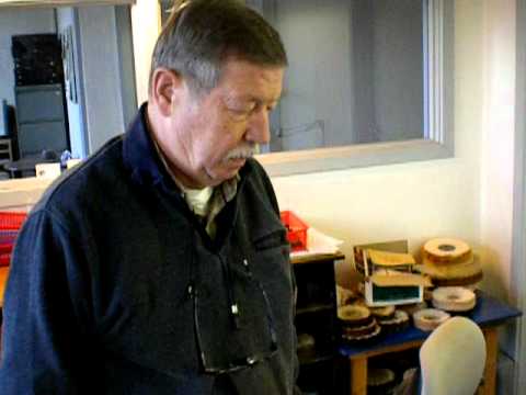 Pipemaker Søren Refbjerg Rasmussen's workshop