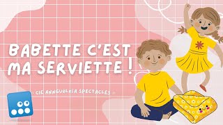 Babette la serviette — Jaquette