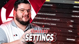 LES MEILLEURS SETTINGS VANGUARD (Graphique et Manette) | Lowan