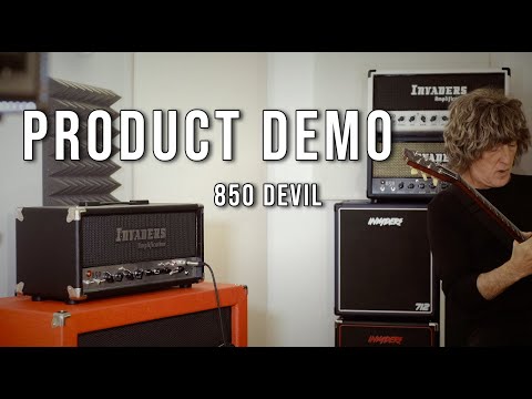 Invaders Amplification - Serie 8 - 850 Devil - 50W Full Tube / High Gain - Product Video