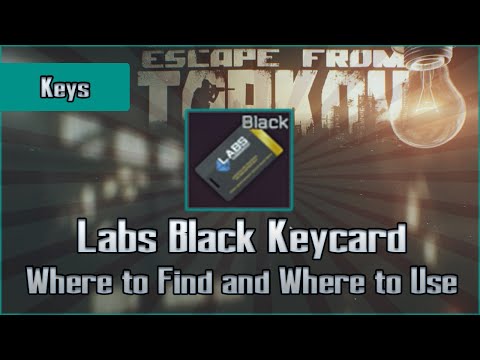 Labs Black Keycard - Where to Find and Location to Use - Escape from Tarkov Key Guide EFT