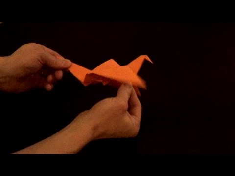 Origami flappy Bird – How To Make An Origami Flapping Bird