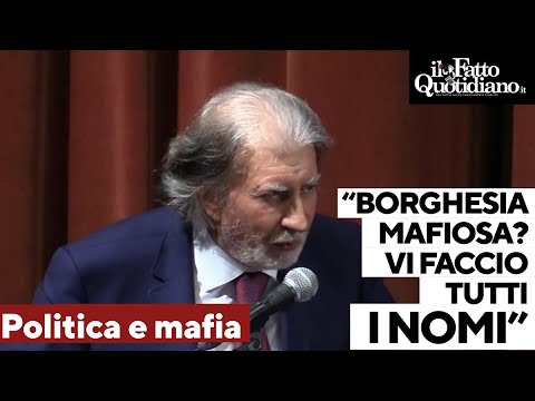 "Mafia bourgeoisie? I'll name all the names from the recent past": Scarpinato's outburst