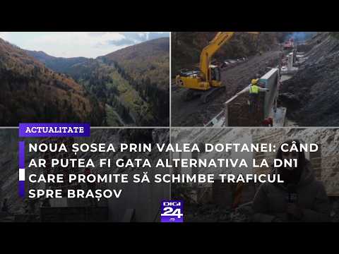 Când ar putea fi gata alternativa la DN1 care promite să schimbe traficul spre Brașov