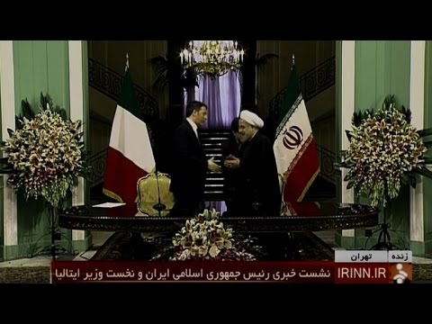 Italian premier starts two-day Iran trip