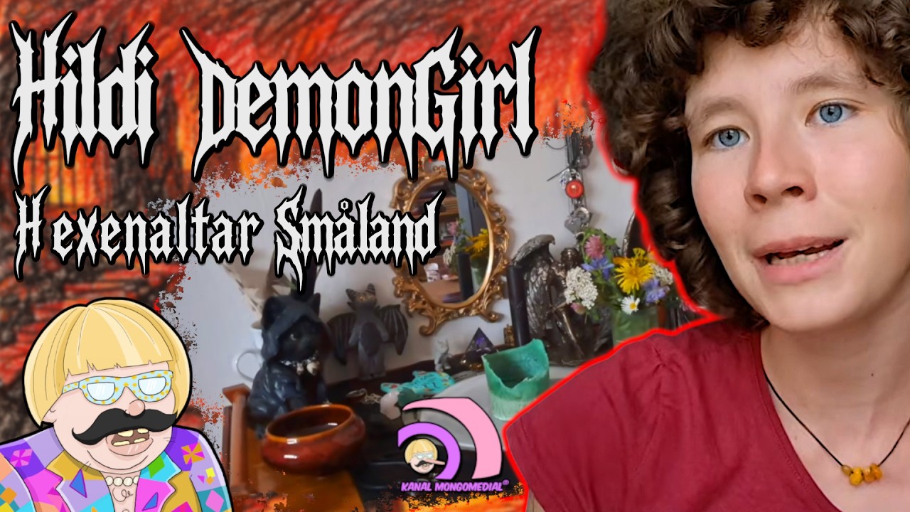 Mongotar: HILDIE DEMON GIRL 🌙 Der Småland Hexenaltar |Gemischte Lachkuhtüte