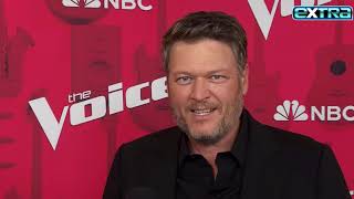 ‘The Voice’: Blake Shelton REACTS to Reba McEntire Replacing Him (Exclusive)