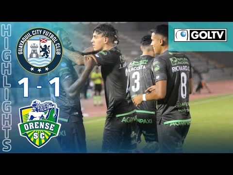 Resumen | Guayaquil City 1 - Orense 1 | Fecha # 15