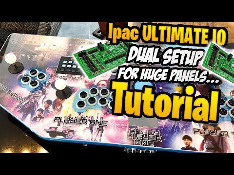 Dual Ipac Ultimate Setup Tutorial - For huge control panels