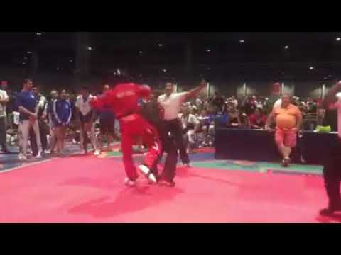 Darren Payne vs Hector Solory - Point Fighting - US Open  Sport Karate Tournament