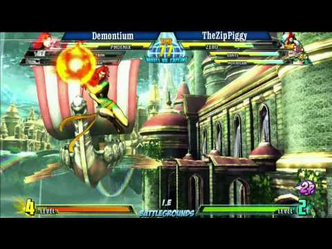 IEBG MvC3 S02R1.2 Demontium Vs. TheZipPiggy (Winners Grand Finals)