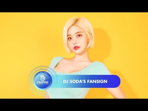DJ Soda's Fansign - V HEARTBEAT LIVE OCTOBER 2019 [155000]