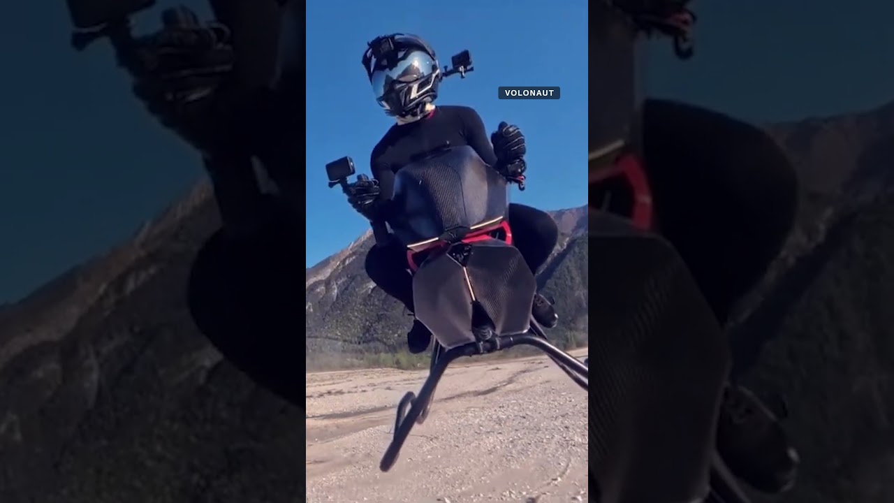 New Viral Airbike Looks Like a Star Wars Speeder Bike