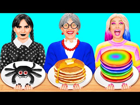 Wednesday vs Babcia — Kulinarne Wyzwanie | Wojna Kuchenna od BaRaDa Challenge