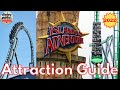 Islands of Adventure ATTRACTION GUIDE - All Rides - 2022 - Universal Studios Orlando