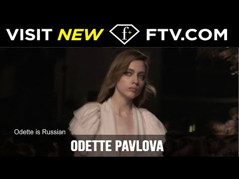 Model Talks Fall/Winter 2017 - Odette Pavlova | FashionTV
