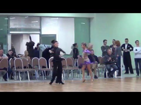 Кубок Юности Евгений Востриков и Анна Леонова  Самба