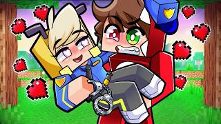 ¡SALIENDO CON LA CHICA POLICÍA en MINECRAFT!