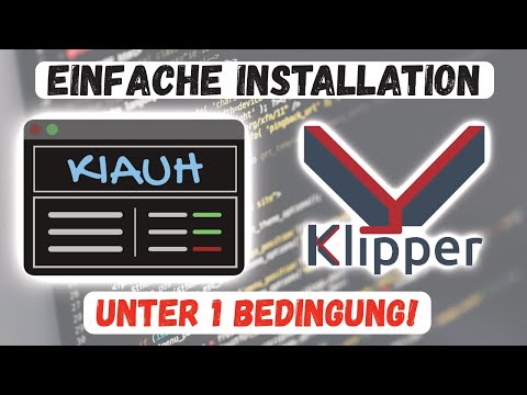 Klipper SCHNELL installieren mit KIAUH Plugin