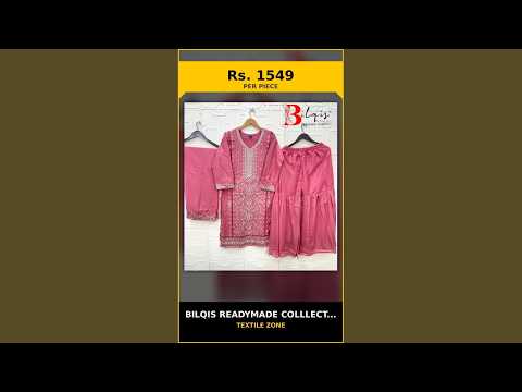 Bilqis Readymade Colllection Sarara D B 178 ABCD – product video thumbnail