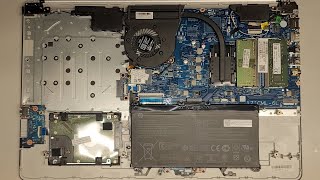 HP Laptop 17-by2053cl Disassembly RAM SSD Hard Drive Upgrade Battery Motherboard Replacement Repair