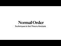 Normal Order