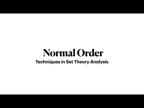 Normal Order
