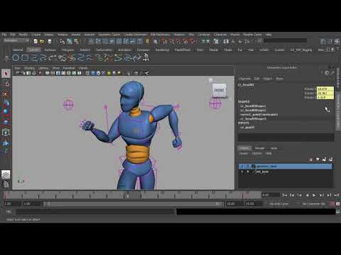 Solved: [Help] Blendshape full body turns back its original pose. -  Autodesk Community - Maya