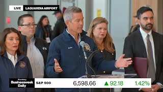 LaGuardia to Operate at 'Reduced Capacity' After Crash, Says Duffy (Press Conference)