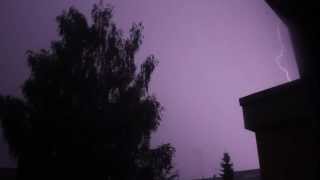 preview picture of video 'Beautiful Thunderstorm on Canon EOS 550D'