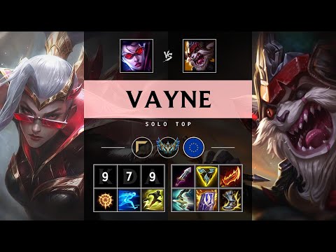 Vayne Top vs Kled - EUW Challenger Patch 25.15
