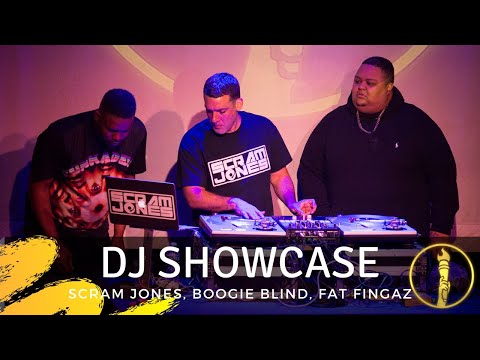Scram Jones, Boogie Blind & Fat Fingaz | DJ Showcase | ABCX | 2019 American Beatbox Championships