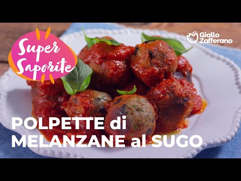 POLPETTE di MELANZANE al SUGO: SAPORITE e SUPER SEMPLICI da PREPARARE😍💜🍆
