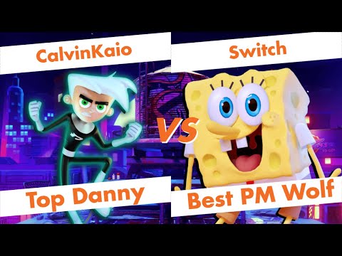 【Nick All Star Brawl】CalvinKaio (Danny Phantom) vs Switch (Spongebob) High Level Gameplay【NASB】