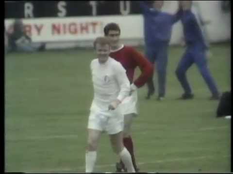 1969/70 - Leeds United v Manchester United - Billy Bremner Overhead Kick [Colour]
