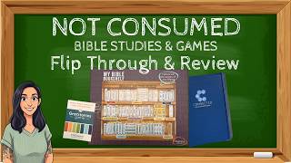 Not Consumed Bible Studies Review + Flip Through - Plus Bonus Games & Resources!