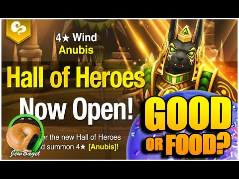 SUMMONERS WAR: IUNU the WIND ANUBIS Hall of Heroes! Good or Food?