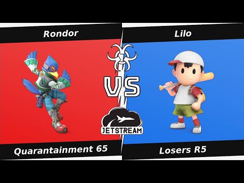 Quarantainment 65 Losers R5 - Rondor (Falco) Vs Lilo (Ness) - SSBU