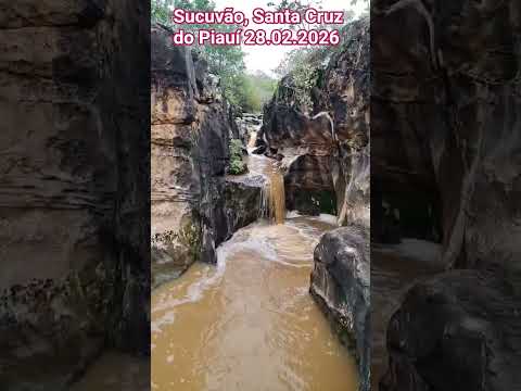 🇧🇷 SANTA CRUZ DO  PIAUÍ 28.02.2026 #turismo #chuvas #nature #waterfall #natureza