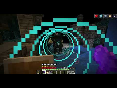 me trying to fight the warden with enchanted netherite gear