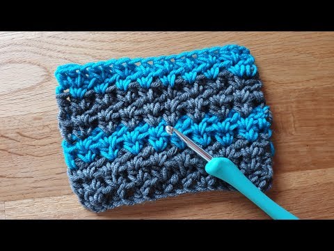 Anleitung: Häkeln mit dem Decken - Muster