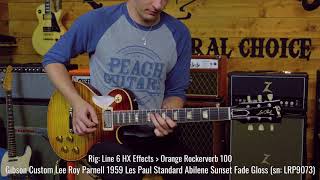Gibson Custom Lee Roy Parnell 1959 Les Paul Standard Abilene Sunset Fade Gloss LRP9073