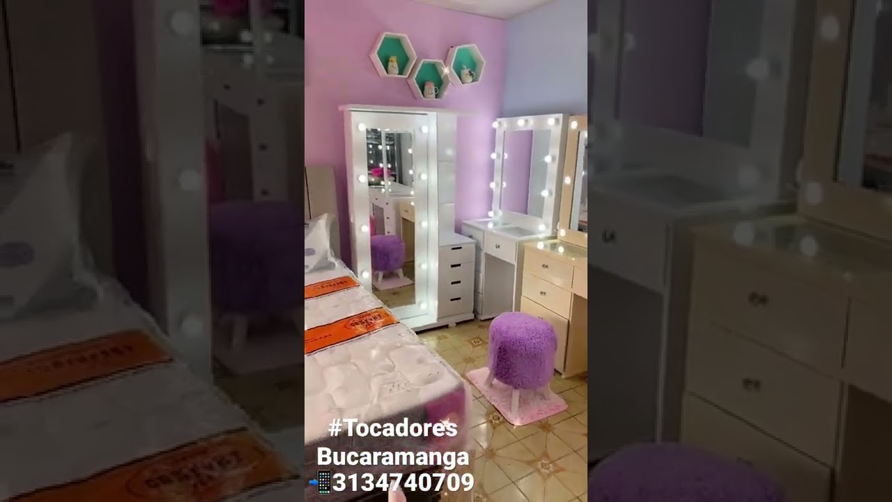 Hermosos tocadores de maquillaje 🌸