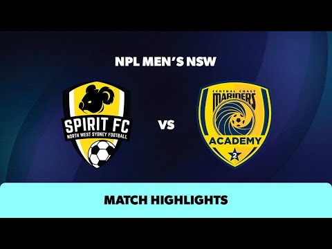 NPL Men's NSW Round 7 Highlights – NWS Spirit FC v Central Coast Mariners