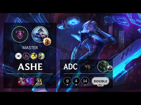 Ashe ADC vs Twitch - KR Master Patch 11.19
